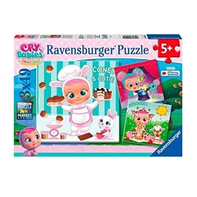 Afbeelding van Ravensburger Cry Babies Puzzel 3 x 49 stukjes, 5104, No Color