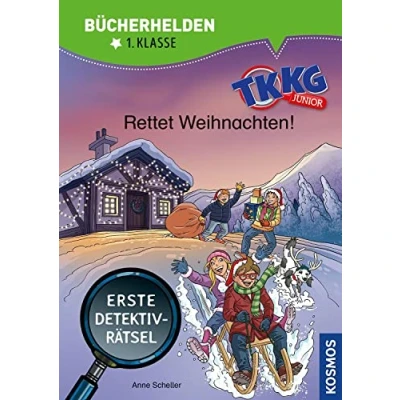Afbeelding van TKKG Junior, Bücherhelden 1. Klasse, Rettet Weihnachten!