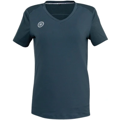 Afbeelding van Goa Dry Touch Tennisshirt Dames Storm Blue 200 M Blauw