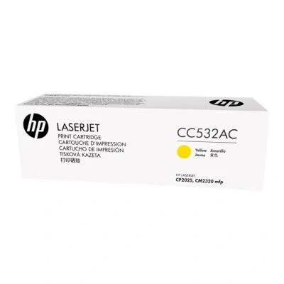 Image de HP 304A jaune originale LaserJet cartouche de toner ( CC532A ) Contract