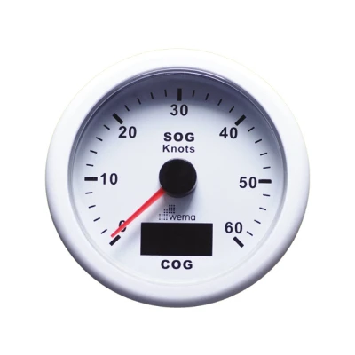 Afbeelding van Gps/speed/compass wema Type: GPS speedometer wit 60kn/110km . art.nr 21352118