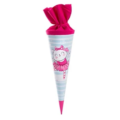 Image de goldbuch 93098 sac pour frères et sœurs 35 cm, d&#039;école fille, de sucre avec motif Caterina, cadeau en carton verni fermeture feutre, la rentrée des classes scolaire, env. x 11,5 cm