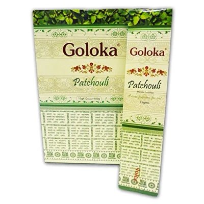 Afbeelding van Wierook Goloka Patchouli 1 pakje van 15 gram