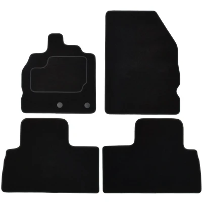 Afbeelding van MAMMOOTH A041 RNT435 PRM 01 Vloermatset Textiel voor en achter 4 Zwart RENAULT: GRAND SCENIC 3