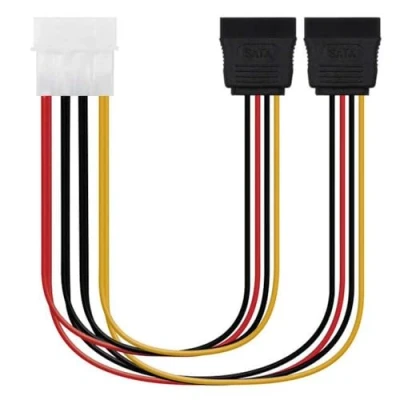 Afbeelding van MOLEX/SATA KABEL NANO MOLEX/M 2XSATA/H 0,2 m OEM