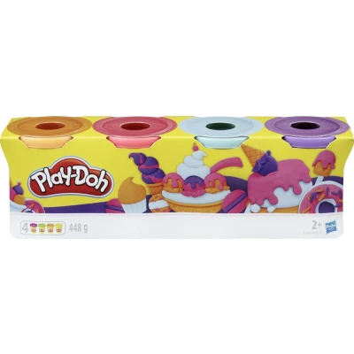 Afbeelding van Play Doh 4 potjes cl PER STUK ! ic color B5517EU4