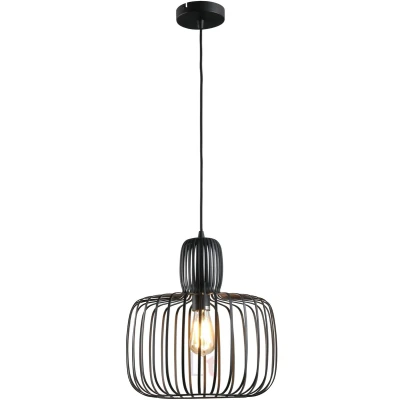 Afbeelding van Freelight Hanglamp Costola Ø 45 cm zwart