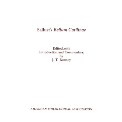 Afbeelding van SallustS Bellum Catilinae 2E Apat P