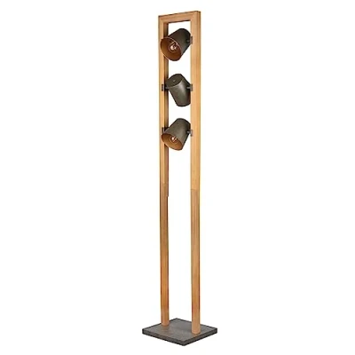 Afbeelding van TRIO BELL Staande lamp Nikkel antiek excl. 3x E14 4W