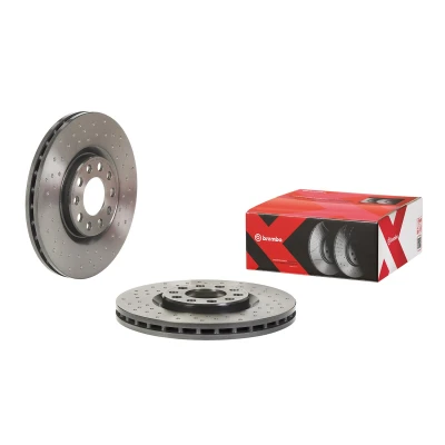 Afbeelding van BREMBO 09.D209.1X Remschijf 305 28 5 geperforeerd/interne ventilatie Gecoat JEEP: Renegade Off Road, Compass, FIAT: 500X