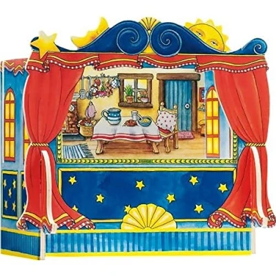Image de Goki Petit théâtre marionnettes à doigts