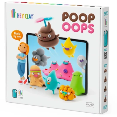 Afbeelding van Hey Clay Boetseerklei Poop Oops