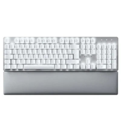 Afbeelding van Razer Pro Type Ultra Draadloze Toetsenbord Ergonomisch LED Bluetooth/2,4Ghz Frans AZERTY Wit