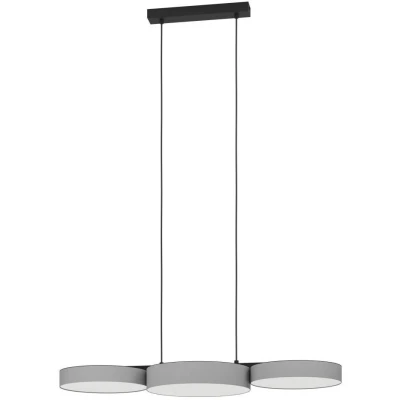 Afbeelding van EGLO connect.z Barbano Z Hanglamp 82 cm Grijs/Wit Instelbaar RGB &amp; wit licht Dimbaar Zigbee