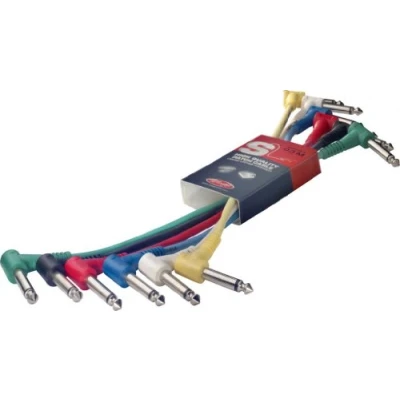Afbeelding van Stagg SPC015L E Mono patchkabel, 15 cm, zwart