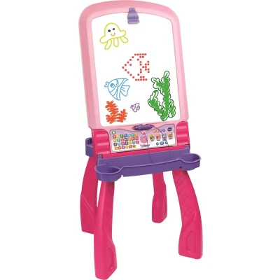 Afbeelding van Interactief Whiteboard Vtech Magi chevalet interactif 3 en 1 rose (FR)