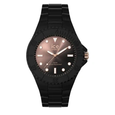 Afbeelding van ICE Watch Generation Sunset Black Zwart dameshorloge met siliconen band 019144, zwart., Medium (40 mm)
