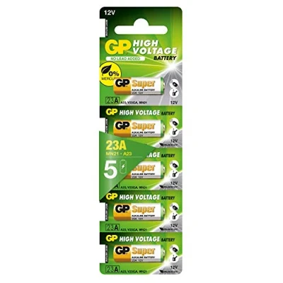 Afbeelding van GP Batteries Super Speciale batterij 23A Alkaline 12 V 38 mAh 5 stuk(s)