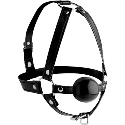 Afbeelding van Hoofd Harnas Met Ballgag