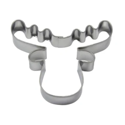 Afbeelding van BekkiB Uitsteekvorm &quot;eland&quot; ca. 6,8 x 4,5 cm van roestvrij staal Vaatwasmachinebestendig Voor het bakken koekjes 7542