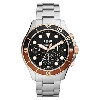 Afbeelding van Fossil Fb 03 FS5768 Horloge Staal Zilverkleurig Ø 46 mm