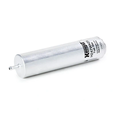 Afbeelding van HENGST FILTER H247WK01 Brandstoffilter Pijpfilter BMW: 1 Hatchback, 5 Saloon, X5, MINI: Clubman, Convertible