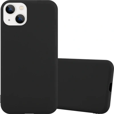 Afbeelding van Cadorabo Hoesje geschikt voor Apple iPhone 14 PLUS in CANDY ZWART Beschermhoes gemaakt van flexibel TPU silicone Case Cover