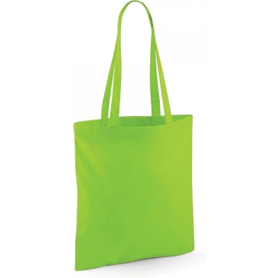 Afbeelding van Tas One Size Westford Mill Lime Green 100% Katoen