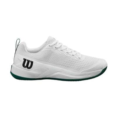 Afbeelding van Wilson Rush Pro 4.5 tennisschoenen voor heren, witte en aventurijn