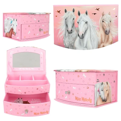 Afbeelding van Depesche Miss Melody sieradendoos klein SUNDOWN