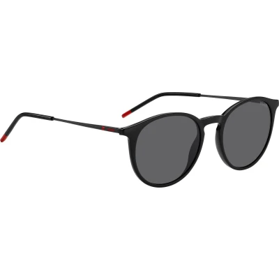 Afbeelding van HUGO Unisex Zonnebril, Maat: 51, Black/red