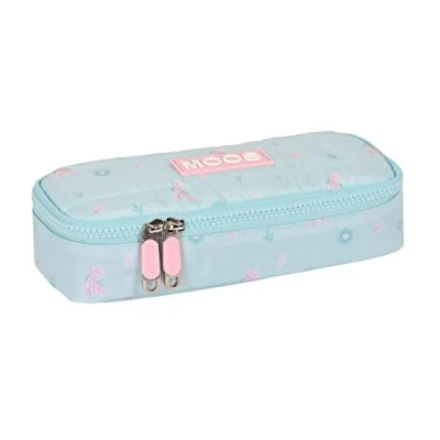Afbeelding van Schoolpennenzak Moos Garden 22 x 5 8 cm Turkoois