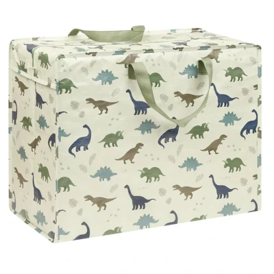 Afbeelding van A little lovely company opbergtas dino&#039;s XL
