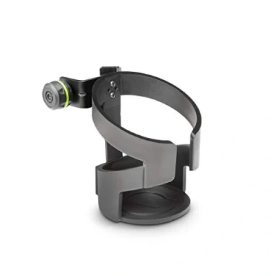 Image de Gravity GMADRINKM Porte gobelet pour trépied de microphone Noir