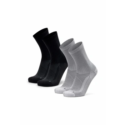 Afbeelding van Danish Endurance 2 PACK Sportsokken, Maat: 43 47, Mc black grey light