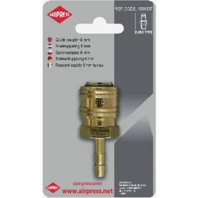 Afbeelding van Airpress Euro Snelkoppeling 8 mm Slangtule