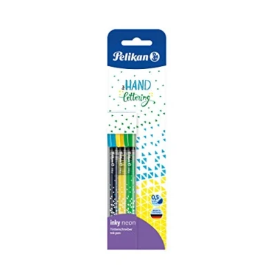 Afbeelding van Pelikan 817097 Inky 273 Neon Balpen, 3 stuks