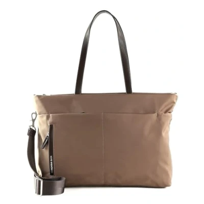 Afbeelding van MANDARINA DUCK Schoudertas met laptopvak Hunter Shopper Beaver Taupe