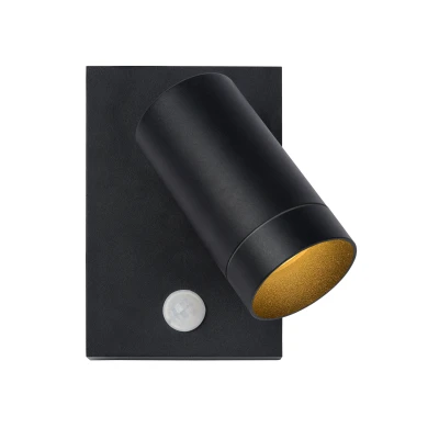 Afbeelding van Lucide Taylor Wandlamp 1 IP44 10 X 15 16 Cm Zwart