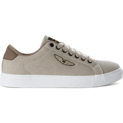 Afbeelding van PME Legend Beechburd Sneakers laag, Heren, Maat: 44, Beige Textiel