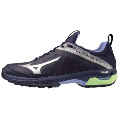 Afbeelding van mizuno Wave Panthera(U) E.blue/techgreen/lolite Hockey Hockeyschoenen Veld