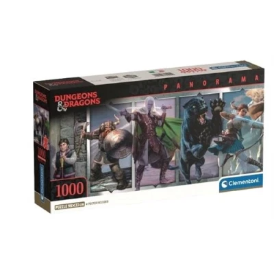 Image de Puzzle compact 1000 pièces Clementoni Panorama Donjons et Dragons