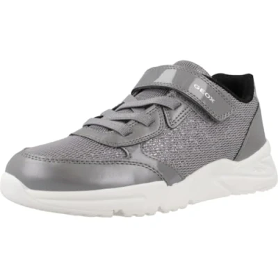 Afbeelding van Geox Sneakers laag voor kinderen, Maat: 35, Gris Kunststof/ textiel