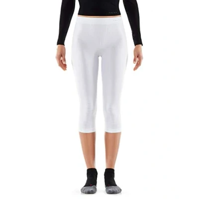 Afbeelding van FALKE dames 3/4 tights Warm thermobroek wit (white) Maat: XS