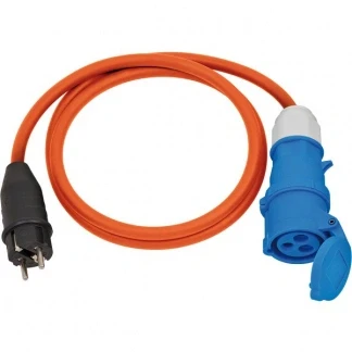 Afbeelding van CEE verloopkabel Brennenstuhl 1.5 meter (16A, 230V, 3x2.5mm², Schuko naar CEE)