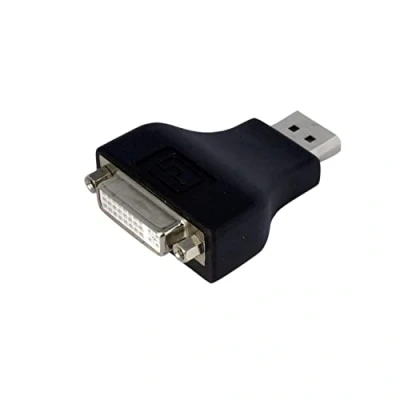 Afbeelding van StarTech Displayport naar DVI converter (DVI, 6.30 cm), Data + Video Adapter, Zwart