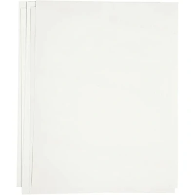 Afbeelding van Transfer vellen, vel 21,5x28 cm, 12 wit
