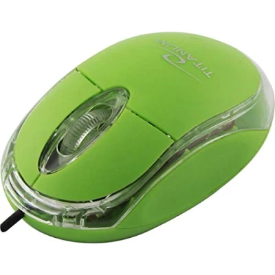 Afbeelding van Esperanza Titanum Muis rechts USB Type A Optisch 1000 DPI (Bedraad), Muis, Groen