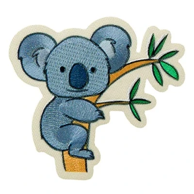 Afbeelding van Mono Quick RECYCLPATCH strijkpatch van gerecyclede PET flessen groen (16005 Koala)