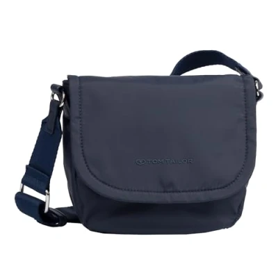 Afbeelding van TOM TAILOR Schoudertas Sansa Flap Bag no Zip Dark Blue Donkerblauw